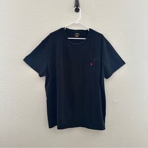 Polo by Ralph Lauren Black Short Sleeve Tee XL casual Normcore